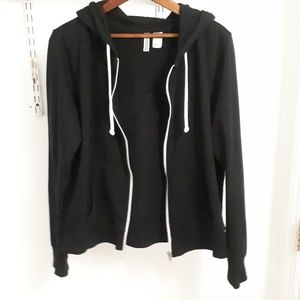 H&M Basic Black Hoodie